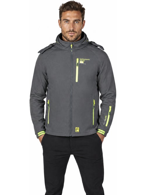 Giacca softshell antivento con cappuccio ritchoneak – canadian peak - Kiabi Giacca softshell antivento con cappuccio ritchoneak – canadian peak - Kiabi