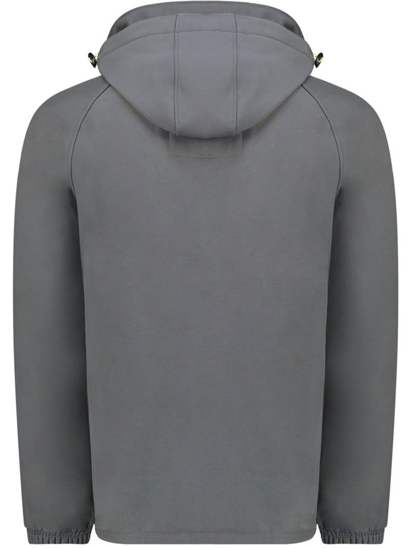 Giacca softshell antivento con cappuccio ritchoneak – canadian peak Grigio scuro - Kiabi