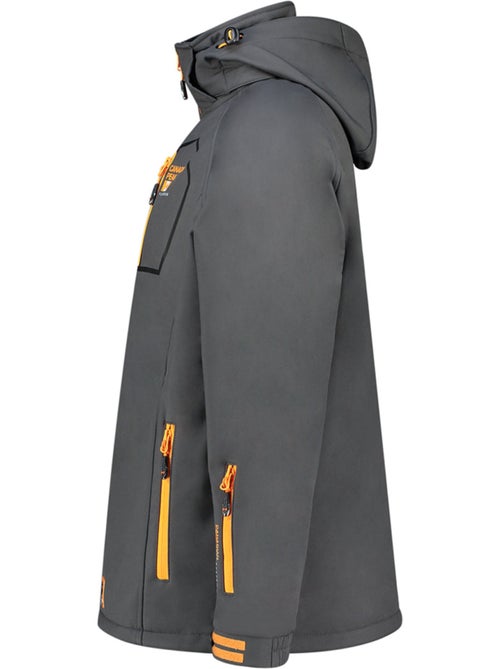 Giacca softshell antivento con cappuccio riziereak – canadian peak - Kiabi Giacca softshell antivento con cappuccio riziereak – canadian peak - Kiabi