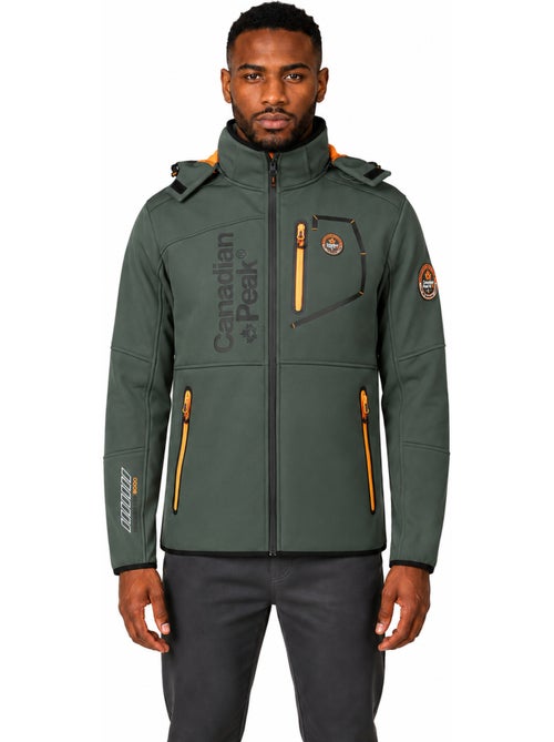Giacca softshell antivento con cappuccio royauteak – canadian peak - Kiabi Giacca softshell antivento con cappuccio royauteak – canadian peak - Kiabi