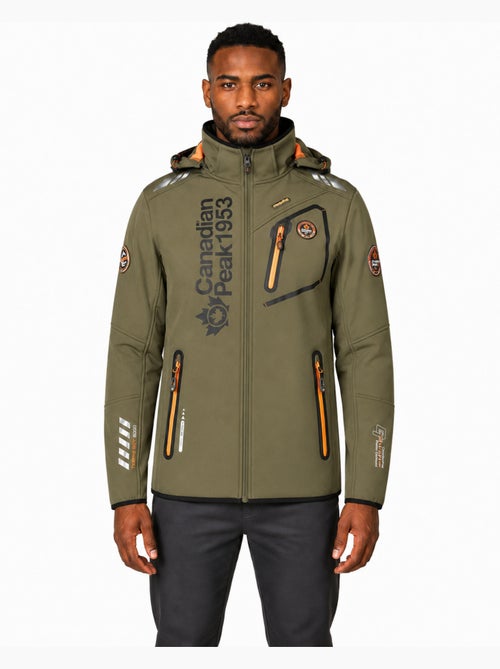 Giacca softshell antivento con cappuccio royauteak – canadian peak - Kiabi Giacca softshell antivento con cappuccio royauteak – canadian peak - Kiabi