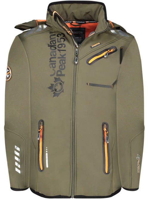 Giacca softshell antivento con cappuccio royauteak – canadian peak - Kiabi Giacca softshell antivento con cappuccio royauteak – canadian peak - Kiabi
