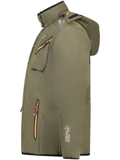 Giacca softshell antivento con cappuccio royauteak – canadian peak - Kiabi Giacca softshell antivento con cappuccio royauteak – canadian peak - Kiabi