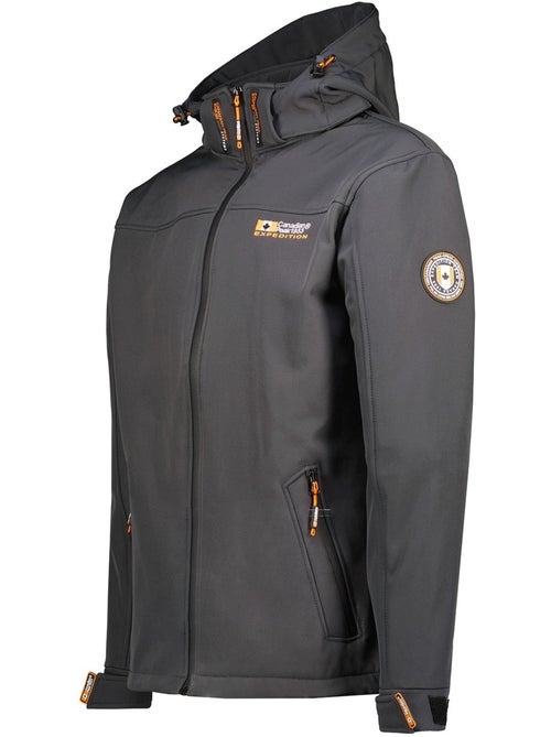 Giacca softshell antivento con cappuccio takeneak – canadian peak - Kiabi Giacca softshell antivento con cappuccio takeneak – canadian peak - Kiabi