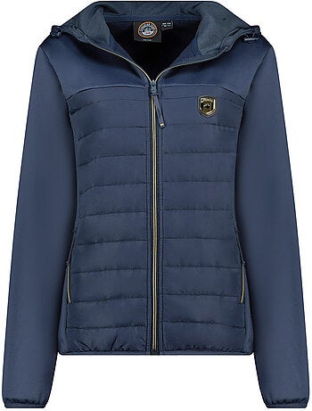 Giacca softshell bimateriale con cappuccio typhlosioneak – canadian peak