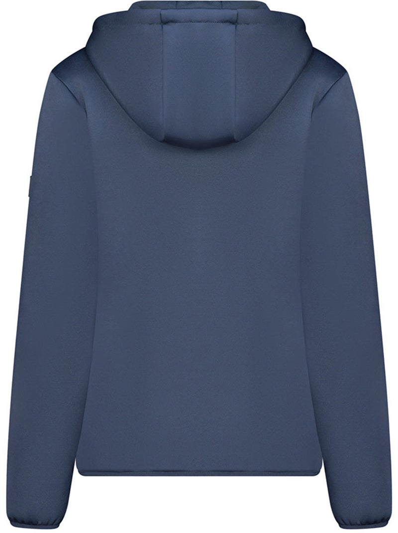 Giacca softshell bimateriale con cappuccio typhlosioneak – canadian peak Blu marino - Kiabi