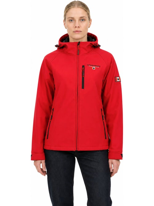 Giacca softshell con cappuccio foderata in pile tacereak – canadian peak - Kiabi Giacca softshell con cappuccio foderata in pile tacereak – canadian peak - Kiabi