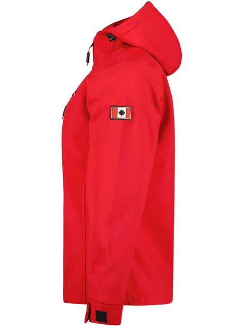 Giacca softshell con cappuccio foderata in pile tacereak – canadian peak - Kiabi Giacca softshell con cappuccio foderata in pile tacereak – canadian peak - Kiabi