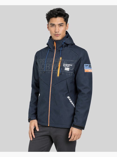 Giacca softshell con cappuccio raoul – geographical norway - Kiabi