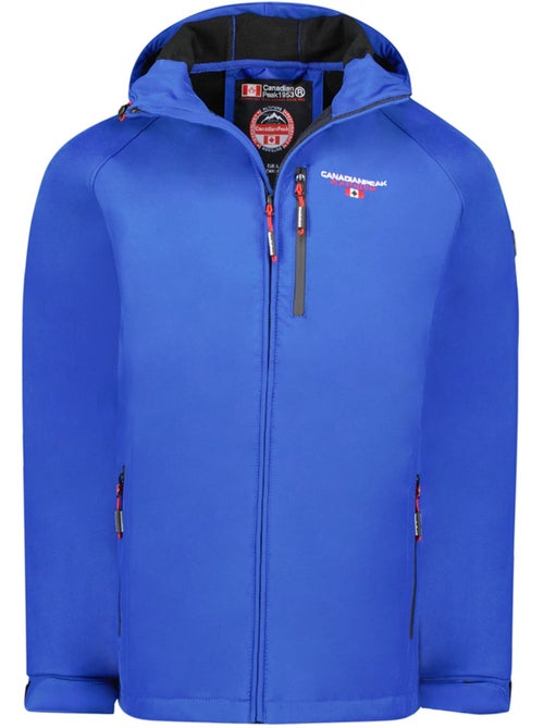 Giacca softshell con cappuccio regolabile takiteak – canadian peak - Kiabi
