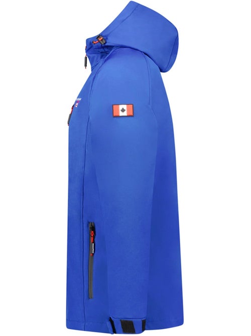 Giacca softshell con cappuccio regolabile takiteak – canadian peak - Kiabi