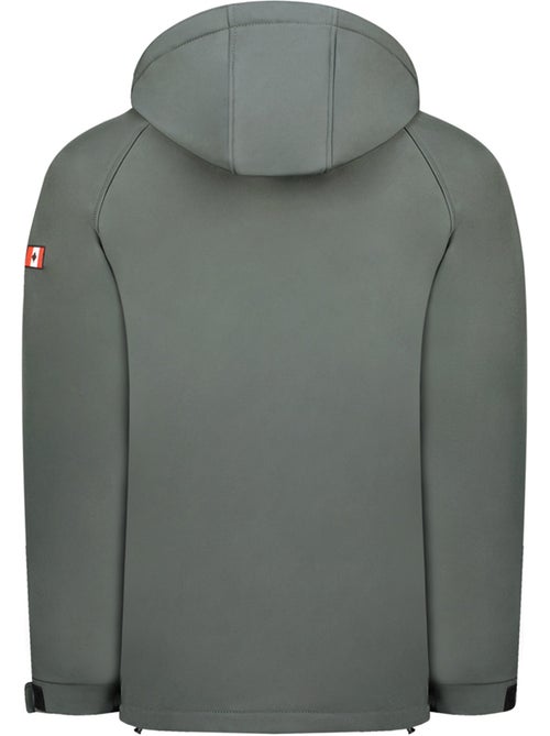 Giacca softshell con cappuccio regolabile takiteak – canadian peak - Kiabi Giacca softshell con cappuccio regolabile takiteak – canadian peak - Kiabi