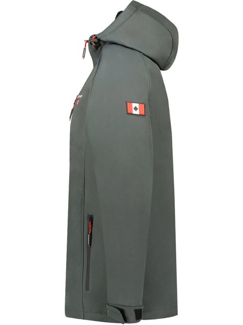 Giacca softshell con cappuccio regolabile takiteak – canadian peak - Kiabi Giacca softshell con cappuccio regolabile takiteak – canadian peak - Kiabi