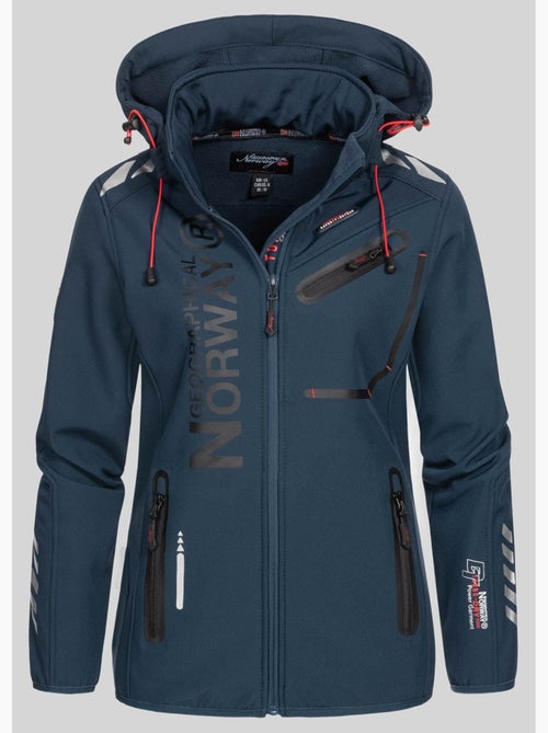 Giacca softshell con cappuccio reine – geographical norway - Kiabi