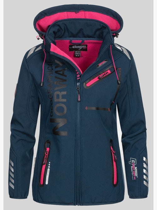 Giacca softshell con cappuccio reine – geographical norway - Kiabi