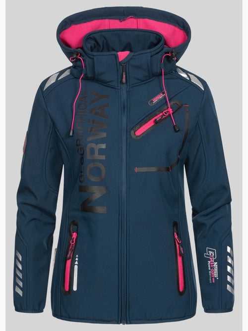 Giacca softshell con cappuccio reine – geographical norway - Kiabi