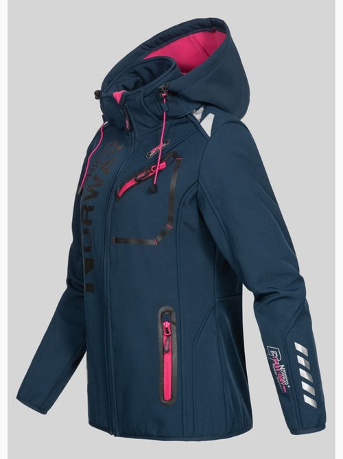 Giacca softshell con cappuccio reine – geographical norway - Kiabi