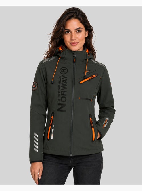 Giacca softshell con cappuccio reine – geographical norway - Kiabi Giacca softshell con cappuccio reine – geographical norway - Kiabi