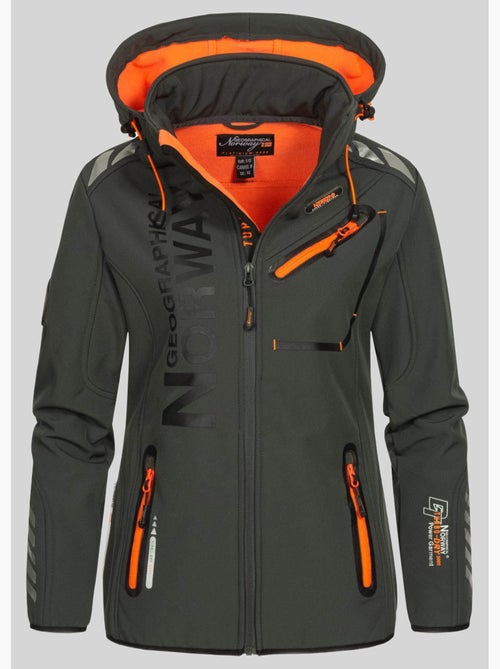 Giacca softshell con cappuccio reine – geographical norway - Kiabi Giacca softshell con cappuccio reine – geographical norway - Kiabi