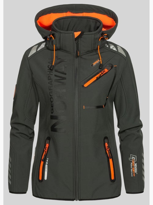 Giacca softshell con cappuccio reine – geographical norway - Kiabi Giacca softshell con cappuccio reine – geographical norway - Kiabi