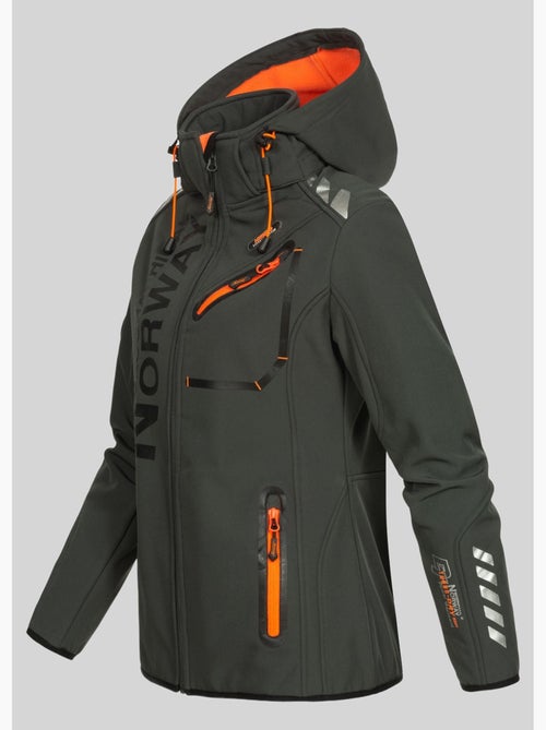 Giacca softshell con cappuccio reine – geographical norway - Kiabi Giacca softshell con cappuccio reine – geographical norway - Kiabi