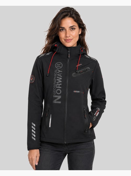 Giacca softshell con cappuccio reine – geographical norway - Kiabi