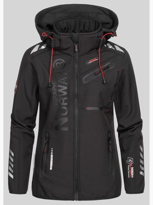 Giacca softshell con cappuccio reine – geographical norway - Kiabi
