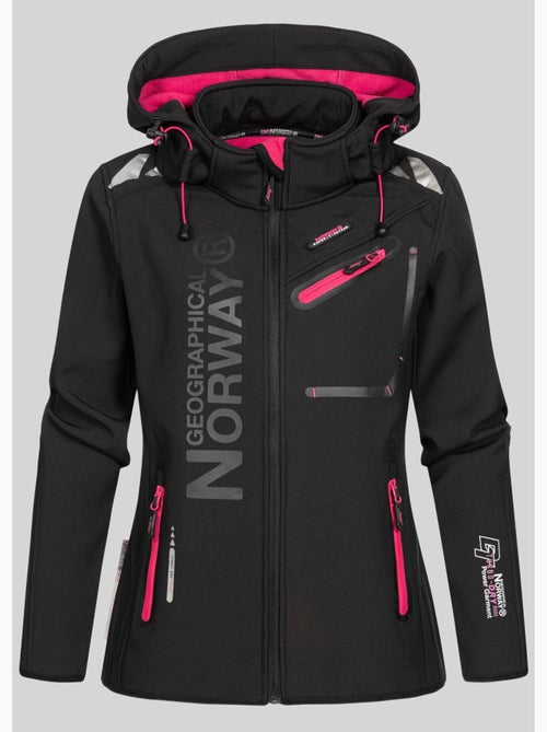 Giacca softshell con cappuccio reine – geographical norway - Kiabi