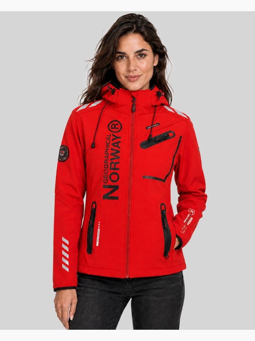 Giacca softshell con cappuccio reine – geographical norway - Kiabi Giacca softshell con cappuccio reine – geographical norway - Kiabi