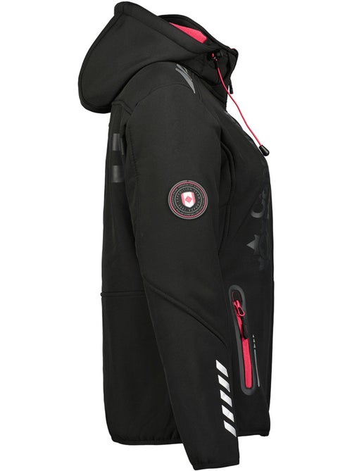 Giacca softshell con cappuccio removibile foderata in pile reineak – canadian peak - Kiabi Giacca softshell con cappuccio removibile foderata in pile reineak – canadian peak - Kiabi