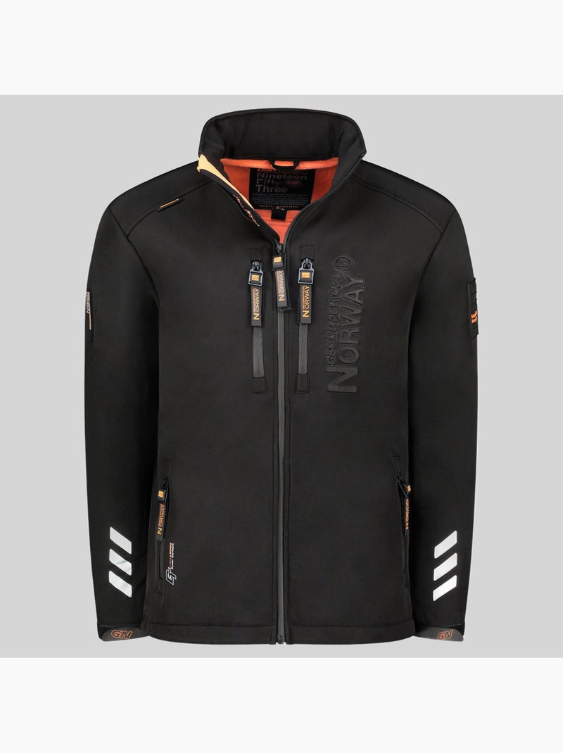 Giacca softshell con cappuccio richywood – geographical norway Nero - Kiabi