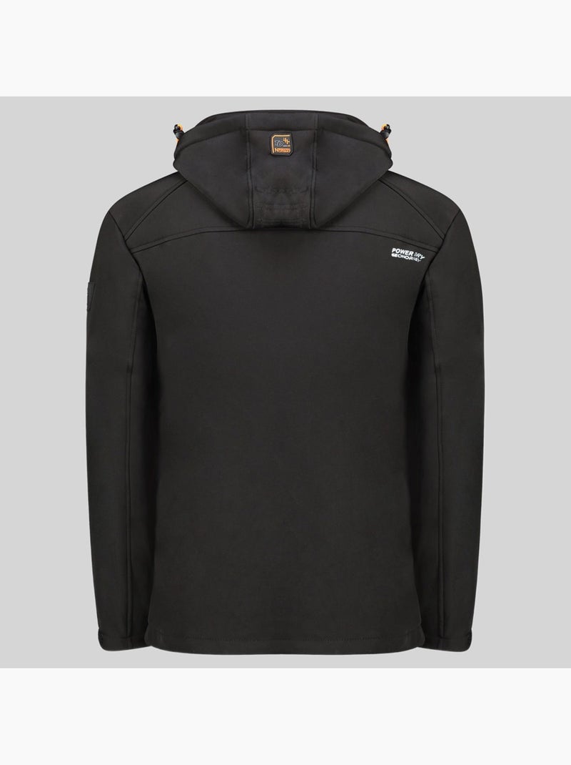 Giacca softshell con cappuccio richywood – geographical norway Nero - Kiabi