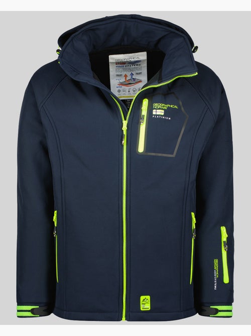 Giacca softshell con cappuccio riziere – geographical norway - Kiabi Giacca softshell con cappuccio riziere – geographical norway - Kiabi