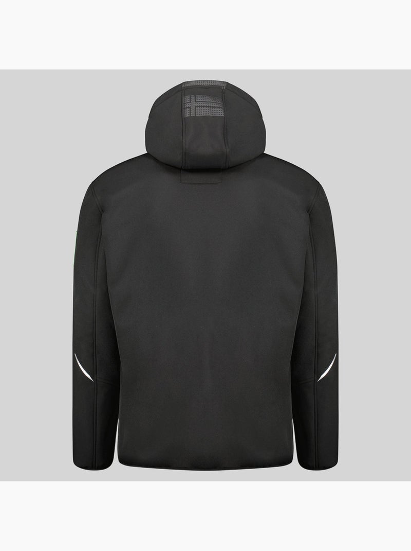 Giacca softshell con cappuccio robin – geographical norway Nero - Kiabi