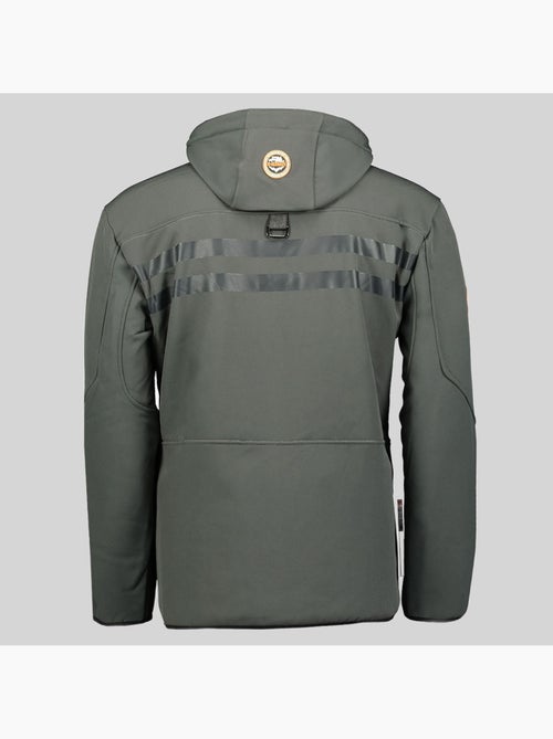 Giacca softshell con cappuccio royaute dark – geographical norway - Kiabi