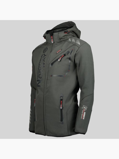 Giacca softshell con cappuccio royaute dark – geographical norway - Kiabi Giacca softshell con cappuccio royaute dark – geographical norway - Kiabi