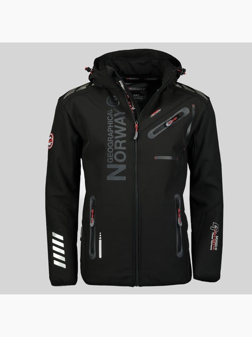 Giacca softshell con cappuccio royaute dark – geographical norway - Kiabi Giacca softshell con cappuccio royaute dark – geographical norway - Kiabi
