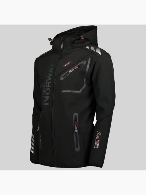 Giacca softshell con cappuccio royaute dark – geographical norway - Kiabi Giacca softshell con cappuccio royaute dark – geographical norway - Kiabi