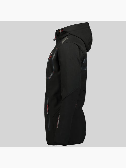 Giacca softshell con cappuccio royaute dark – geographical norway - Kiabi Giacca softshell con cappuccio royaute dark – geographical norway - Kiabi