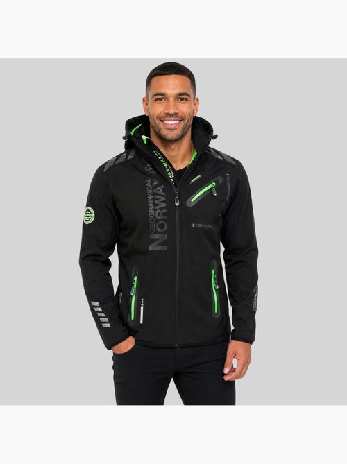 Giacca softshell con cappuccio royaute dark – geographical norway - Kiabi Giacca softshell con cappuccio royaute dark – geographical norway - Kiabi