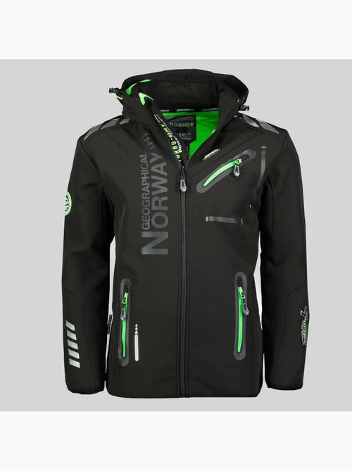 Giacca softshell con cappuccio royaute dark – geographical norway - Kiabi Giacca softshell con cappuccio royaute dark – geographical norway - Kiabi