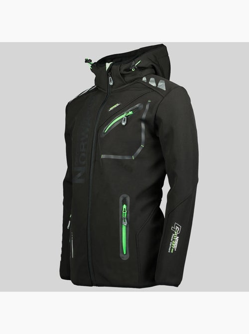 Giacca softshell con cappuccio royaute dark – geographical norway - Kiabi Giacca softshell con cappuccio royaute dark – geographical norway - Kiabi