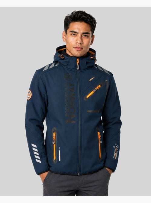 Giacca softshell con cappuccio royaute – geographical norway - Kiabi Giacca softshell con cappuccio royaute – geographical norway - Kiabi