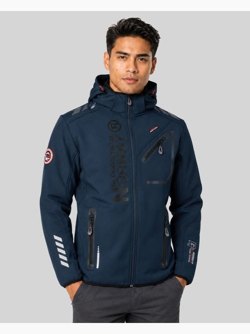 Giacca softshell con cappuccio royaute – geographical norway - Kiabi Giacca softshell con cappuccio royaute – geographical norway - Kiabi