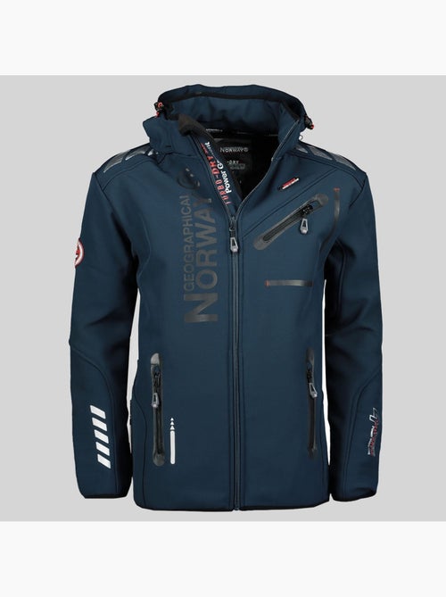 Giacca softshell con cappuccio royaute – geographical norway - Kiabi Giacca softshell con cappuccio royaute – geographical norway - Kiabi