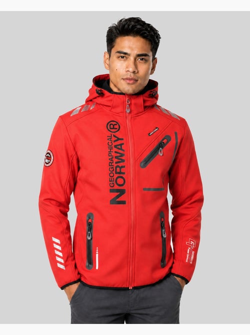 Giacca softshell con cappuccio royaute – geographical norway - Kiabi Giacca softshell con cappuccio royaute – geographical norway - Kiabi