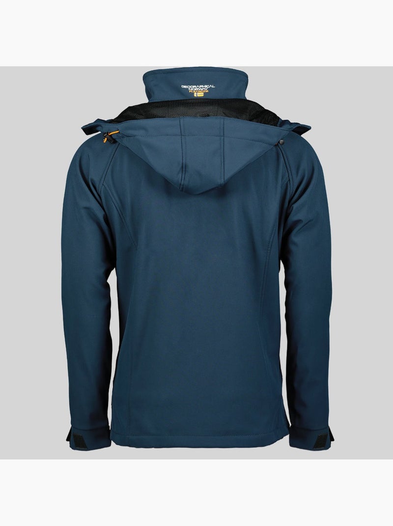Giacca softshell con cappuccio taboo – geographical norway Blu marino - Kiabi