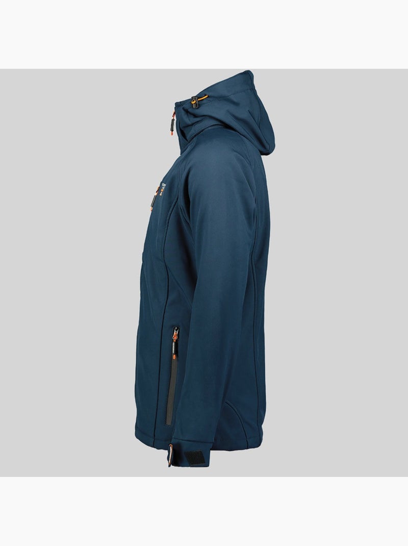 Giacca softshell con cappuccio taboo – geographical norway Blu marino - Kiabi
