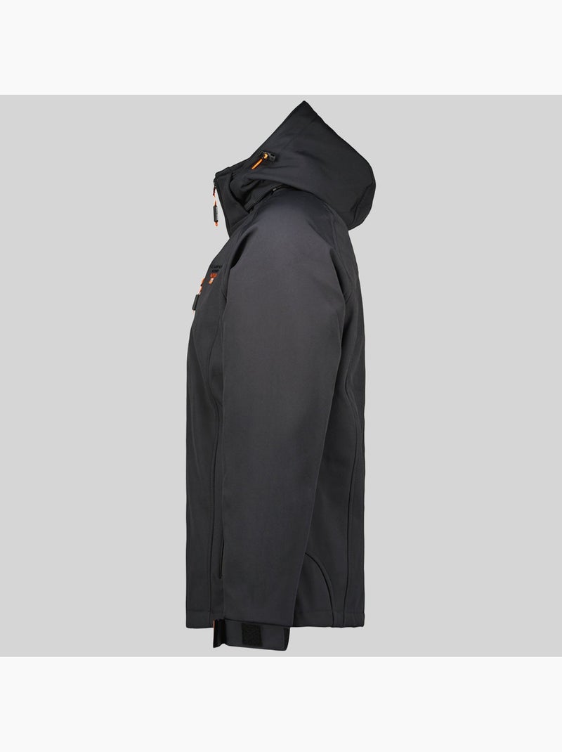 Giacca softshell con cappuccio taboo – geographical norway Grigio scuro - Kiabi