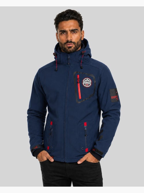 Giacca softshell con cappuccio tacebook – geographical norway - Kiabi Giacca softshell con cappuccio tacebook – geographical norway - Kiabi